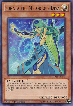 Sonata the Melodious Diva [MP15-EN071] Common | Dragon's Lair Comics and Fantasy Houston TX
