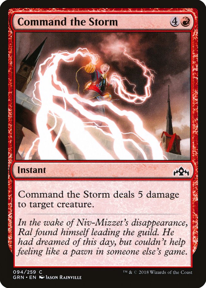 Command the Storm [Guilds of Ravnica] | Dragon's Lair Comics and Fantasy Houston TX