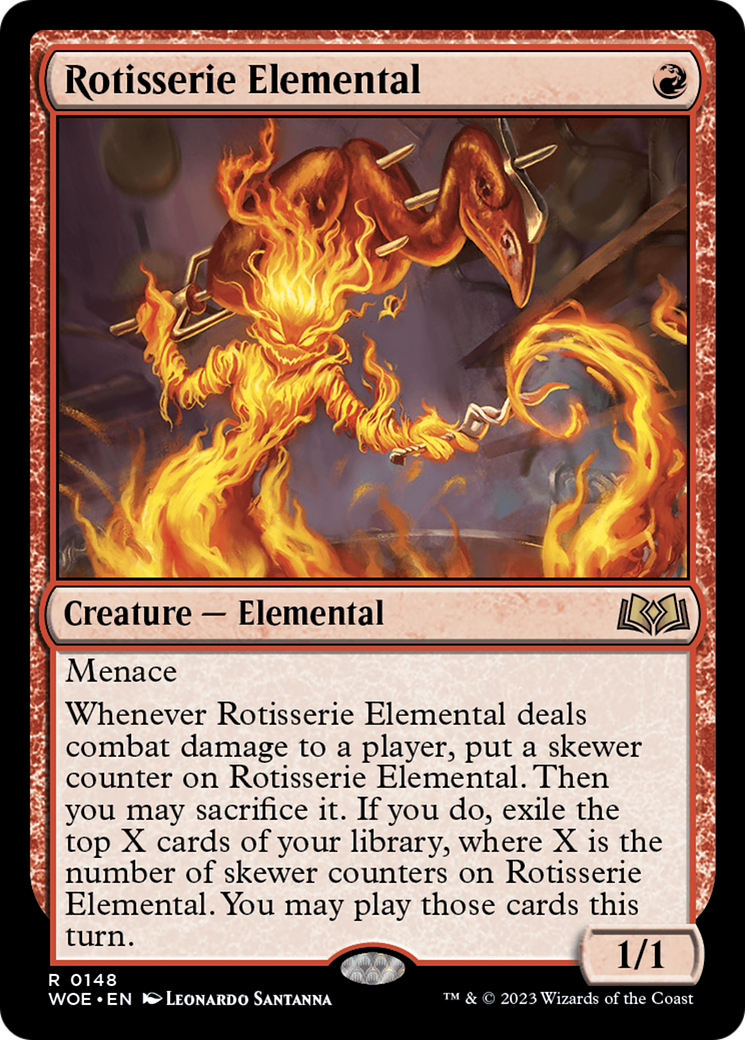 Rotisserie Elemental [Wilds of Eldraine] | Dragon's Lair Comics and Fantasy Houston TX