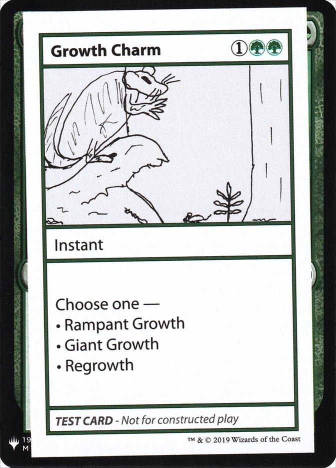 Growth Charm [Mystery Booster Playtest Cards] | Dragon's Lair Comics and Fantasy Houston TX