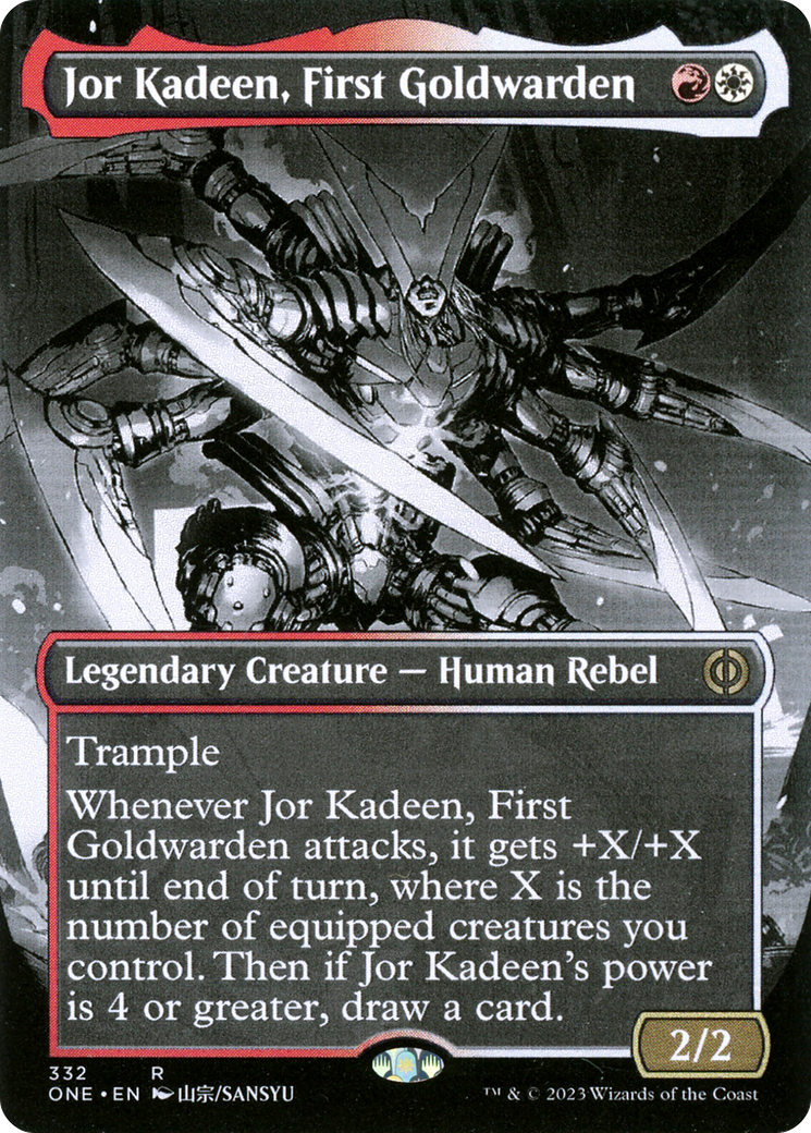 Jor Kadeen, First Goldwarden (Borderless Manga) [Phyrexia: All Will Be One] | Dragon's Lair Comics and Fantasy Houston TX