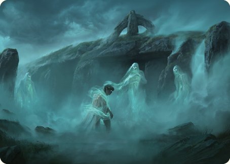 Fog on the Barrow-Downs Art Card [The Lord of the Rings: Tales of Middle-earth Art Series] | Dragon's Lair Comics and Fantasy Houston TX