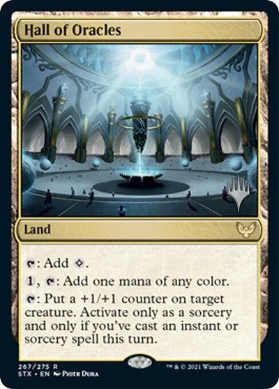 Hall of Oracles (Promo Pack) [Strixhaven: School of Mages Promos] | Dragon's Lair Comics and Fantasy Houston TX