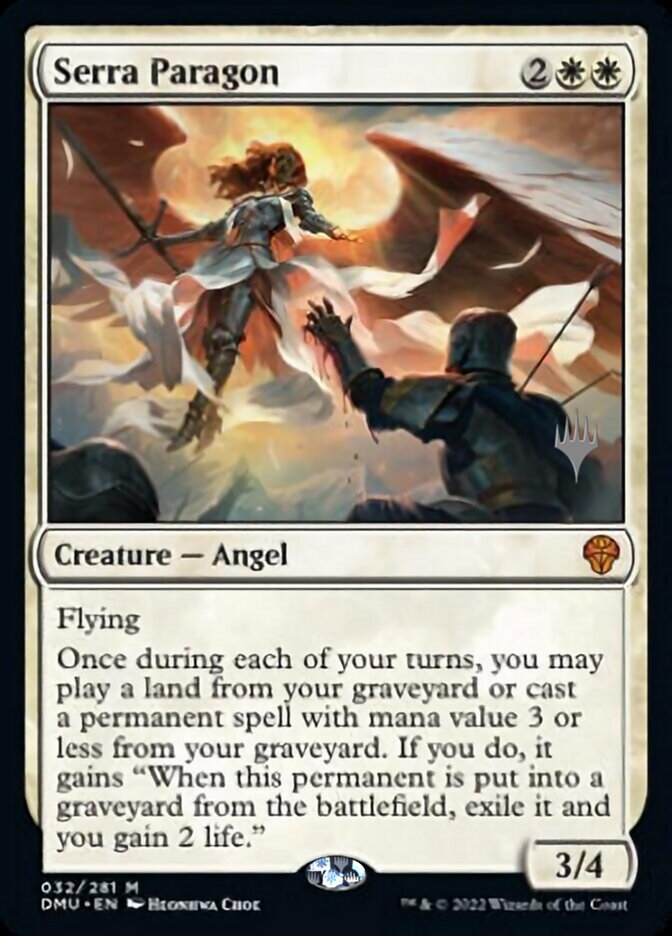 Serra Paragon (Promo Pack) [Dominaria United Promos] | Dragon's Lair Comics and Fantasy Houston TX