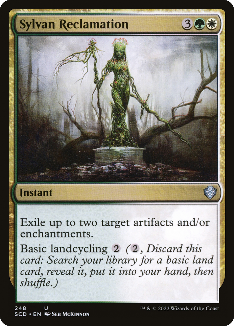 Sylvan Reclamation [Starter Commander Decks] | Dragon's Lair Comics and Fantasy Houston TX
