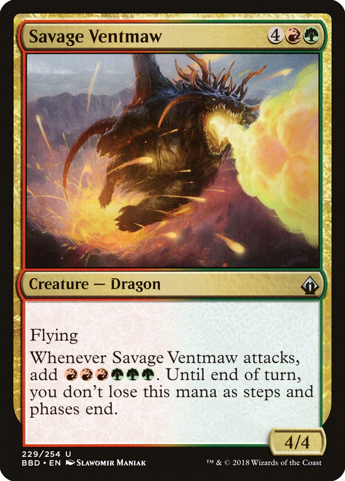Savage Ventmaw [Battlebond] | Dragon's Lair Comics and Fantasy Houston TX