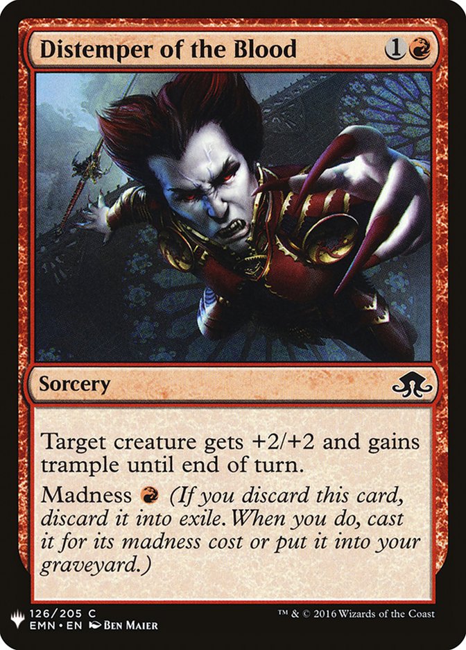 Distemper of the Blood [Mystery Booster] | Dragon's Lair Comics and Fantasy Houston TX