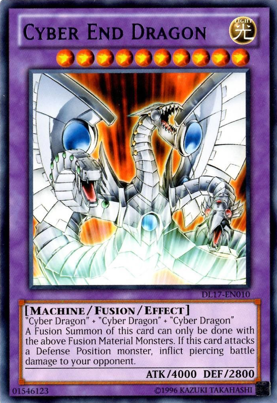 Cyber End Dragon (Purple) [DL17-EN010] Rare | Dragon's Lair Comics and Fantasy Houston TX