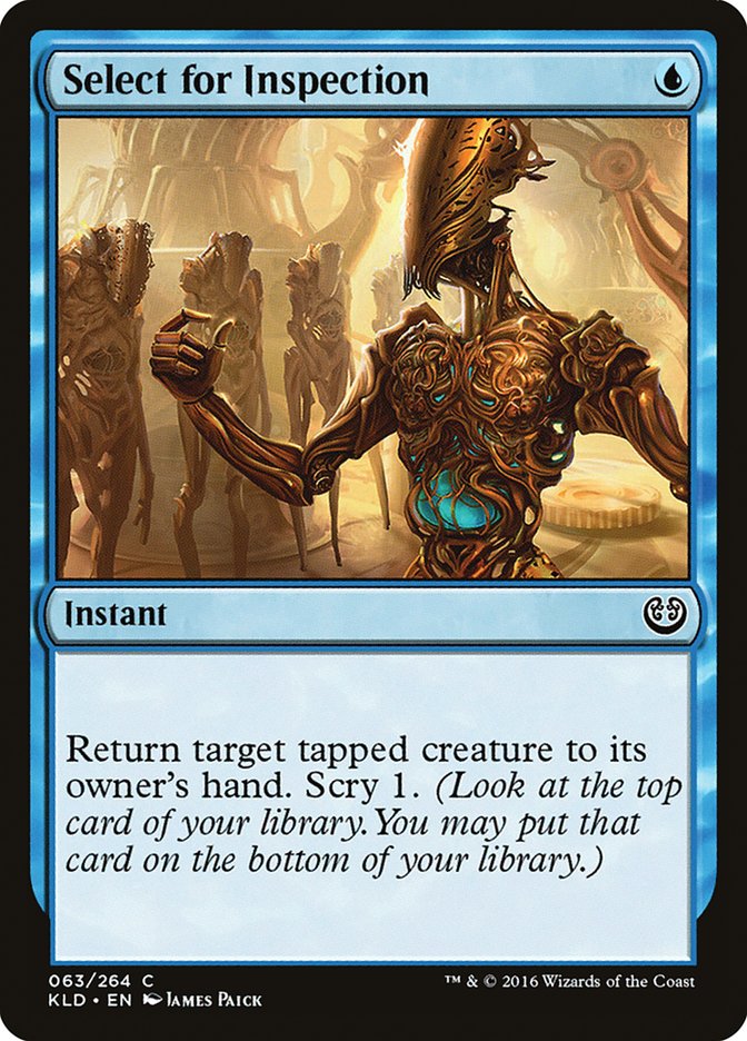 Select for Inspection [Kaladesh] | Dragon's Lair Comics and Fantasy Houston TX