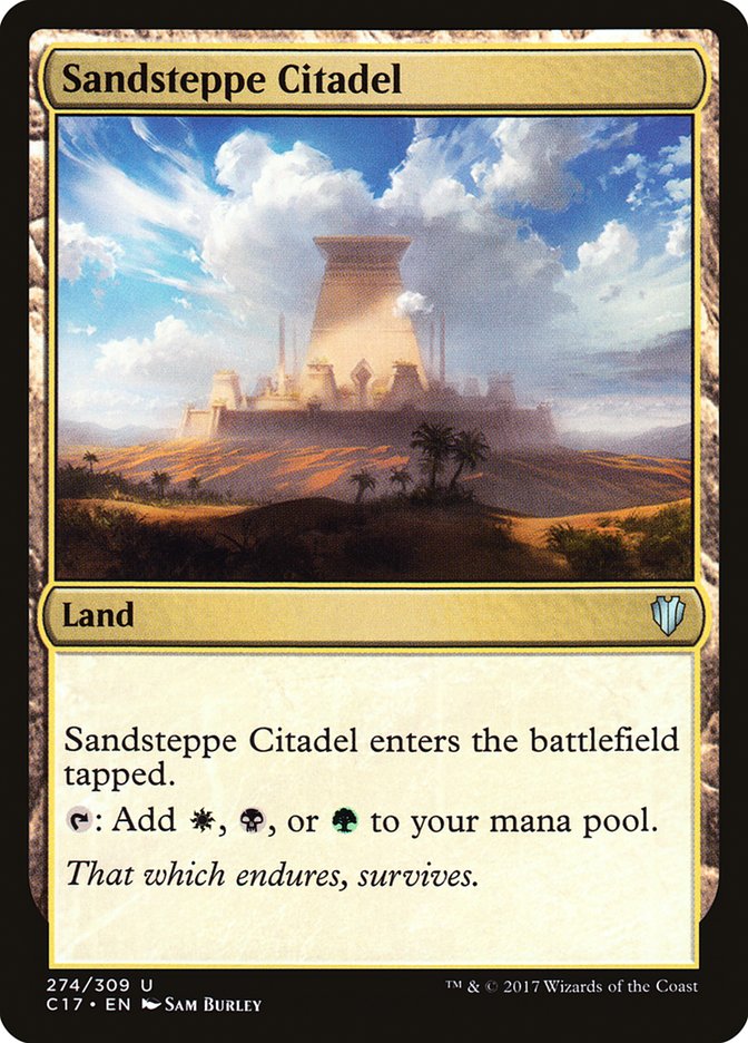 Sandsteppe Citadel [Commander 2017] | Dragon's Lair Comics and Fantasy Houston TX