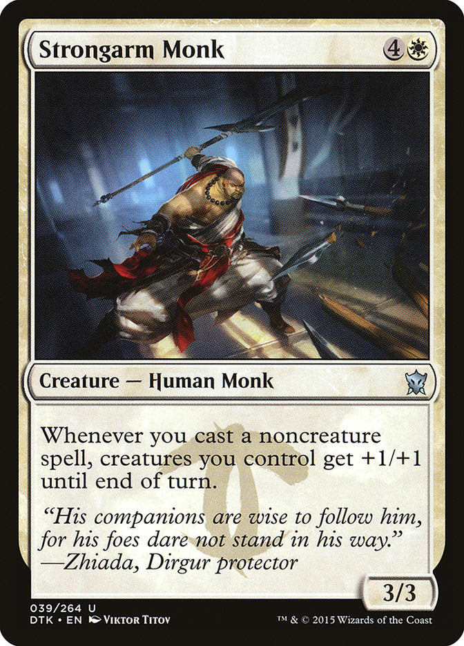Strongarm Monk [Dragons of Tarkir] | Dragon's Lair Comics and Fantasy Houston TX