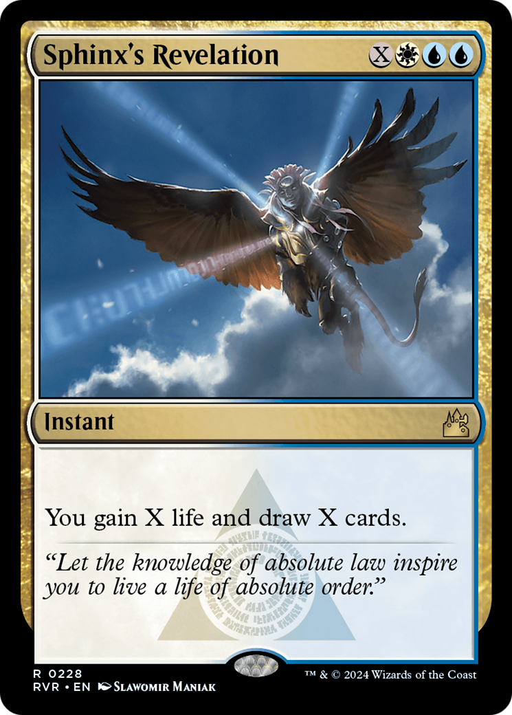 Sphinx's Revelation [Ravnica Remastered] | Dragon's Lair Comics and Fantasy Houston TX