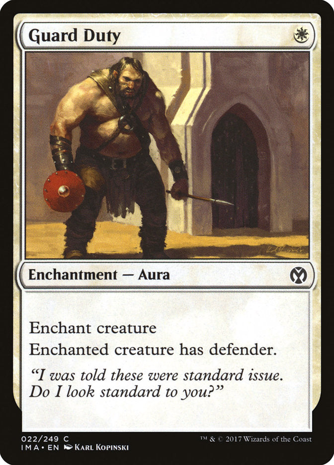 Guard Duty [Iconic Masters] | Dragon's Lair Comics and Fantasy Houston TX