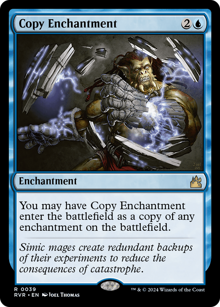 Copy Enchantment [Ravnica Remastered] | Dragon's Lair Comics and Fantasy Houston TX