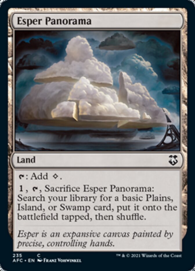 Esper Panorama [Dungeons & Dragons: Adventures in the Forgotten Realms Commander] | Dragon's Lair Comics and Fantasy Houston TX