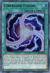 Cyberload Fusion (Green) [LDS2-EN035] Ultra Rare | Dragon's Lair Comics and Fantasy Houston TX