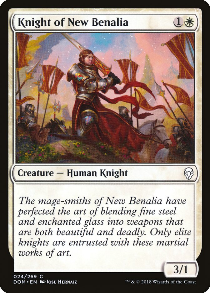 Knight of New Benalia [Dominaria] | Dragon's Lair Comics and Fantasy Houston TX