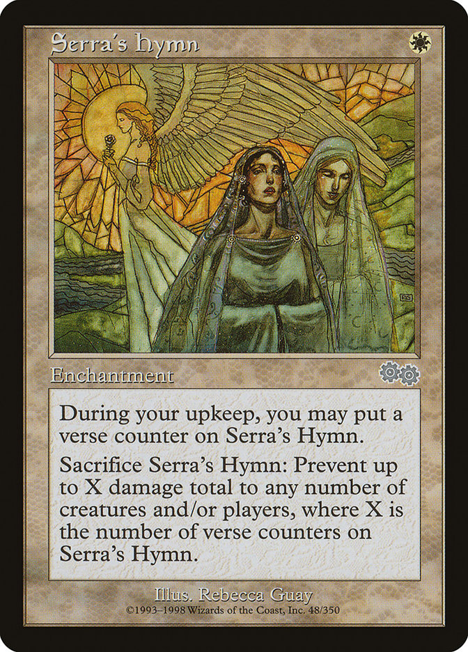 Serra's Hymn [Urza's Saga] | Dragon's Lair Comics and Fantasy Houston TX