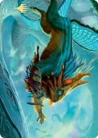 Toski, Bearer of Secrets Art Card (Gold-Stamped Signature) [Kaldheim Art Series] | Dragon's Lair Comics and Fantasy Houston TX
