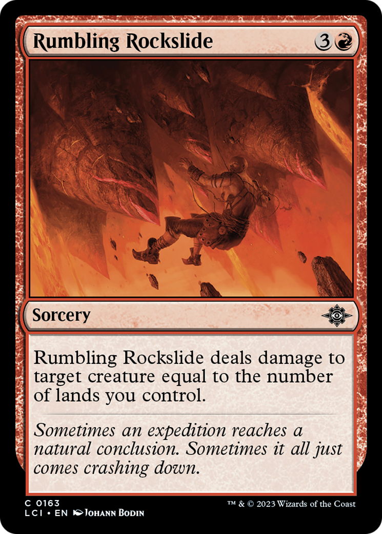 Rumbling Rockslide [The Lost Caverns of Ixalan] | Dragon's Lair Comics and Fantasy Houston TX