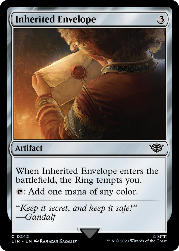 Inherited Envelope [The Lord of the Rings: Tales of Middle-Earth] | Dragon's Lair Comics and Fantasy Houston TX
