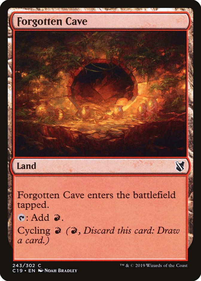 Forgotten Cave [Commander 2019] | Dragon's Lair Comics and Fantasy Houston TX