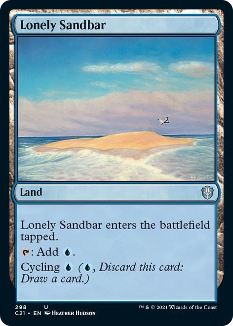 Lonely Sandbar [Commander 2021] | Dragon's Lair Comics and Fantasy Houston TX