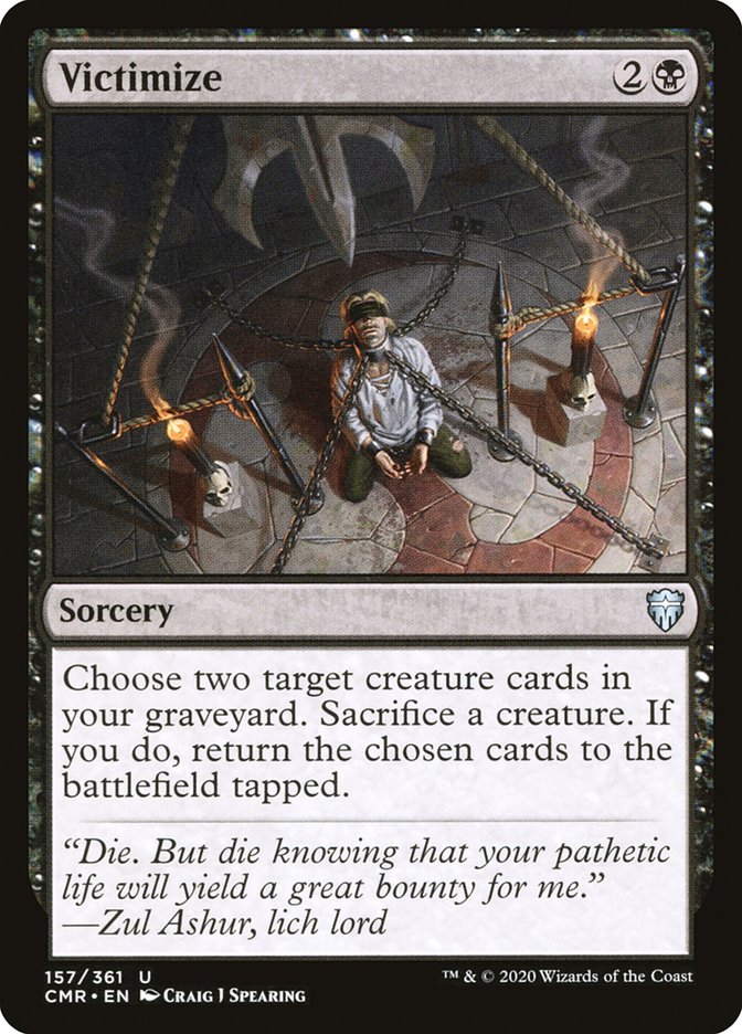 Victimize [Commander Legends] | Dragon's Lair Comics and Fantasy Houston TX