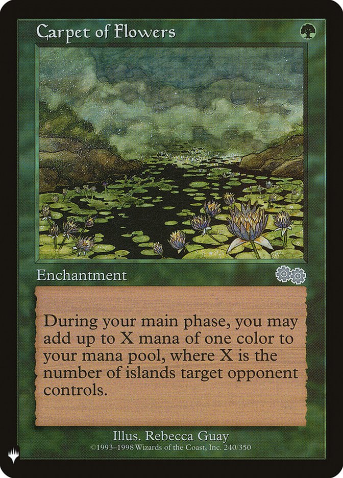 Carpet of Flowers [Mystery Booster] | Dragon's Lair Comics and Fantasy Houston TX