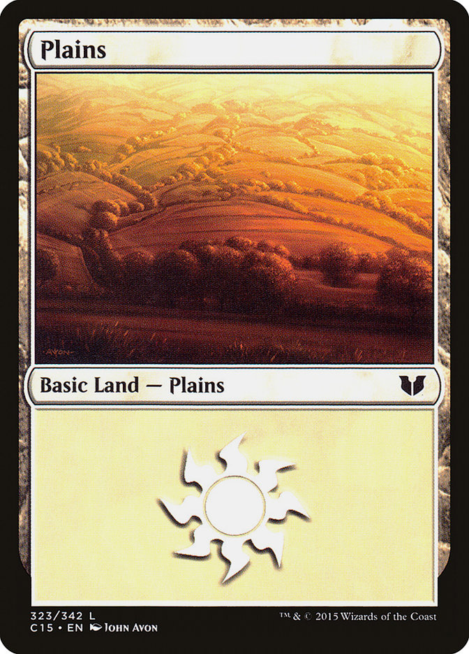 Plains (323) [Commander 2015] | Dragon's Lair Comics and Fantasy Houston TX
