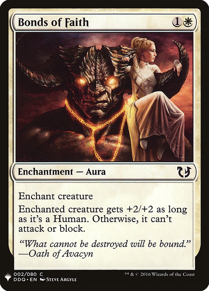 Bonds of Faith [Mystery Booster] | Dragon's Lair Comics and Fantasy Houston TX