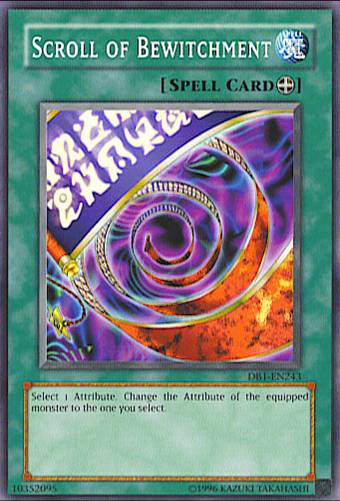 Scroll of Bewitchment [DB1-EN243] Common | Dragon's Lair Comics and Fantasy Houston TX
