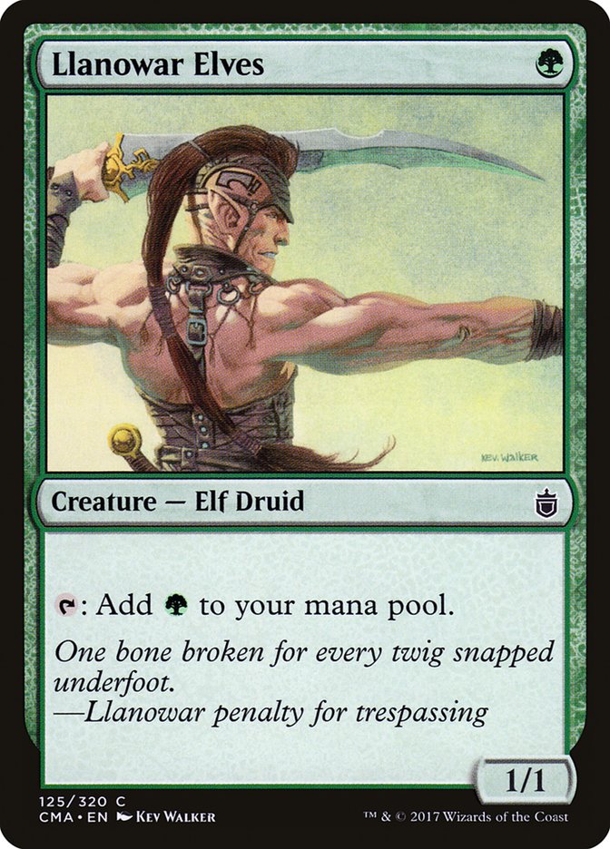 Llanowar Elves [Commander Anthology] | Dragon's Lair Comics and Fantasy Houston TX