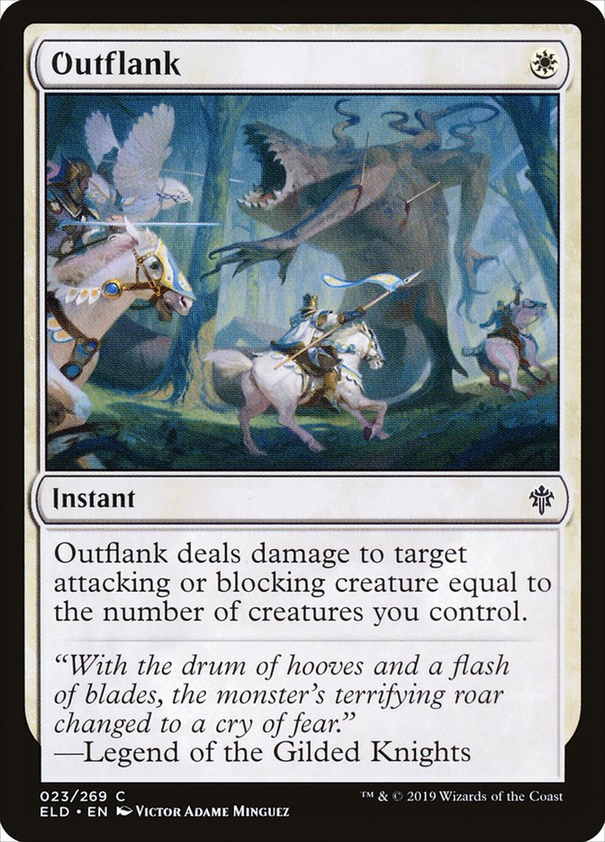 Outflank [Throne of Eldraine] | Dragon's Lair Comics and Fantasy Houston TX