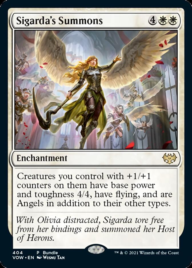 Sigarda's Summons (Bundle) [Innistrad: Crimson Vow] | Dragon's Lair Comics and Fantasy Houston TX