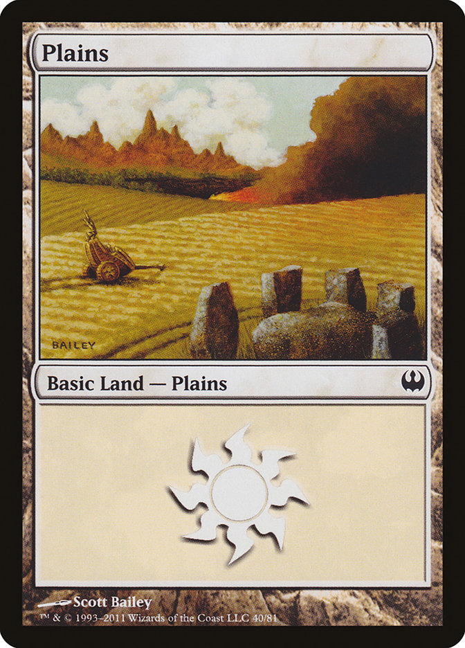 Plains (40) [Duel Decks: Knights vs. Dragons] | Dragon's Lair Comics and Fantasy Houston TX