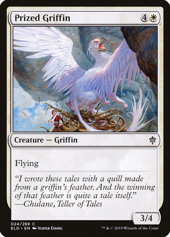 Prized Griffin [Throne of Eldraine] | Dragon's Lair Comics and Fantasy Houston TX