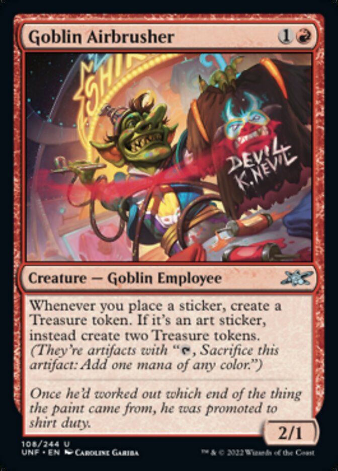 Goblin Airbrusher [Unfinity] | Dragon's Lair Comics and Fantasy Houston TX