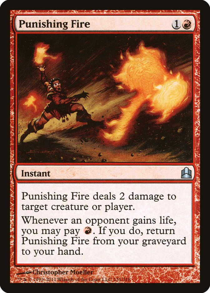 Punishing Fire [Commander 2011] | Dragon's Lair Comics and Fantasy Houston TX
