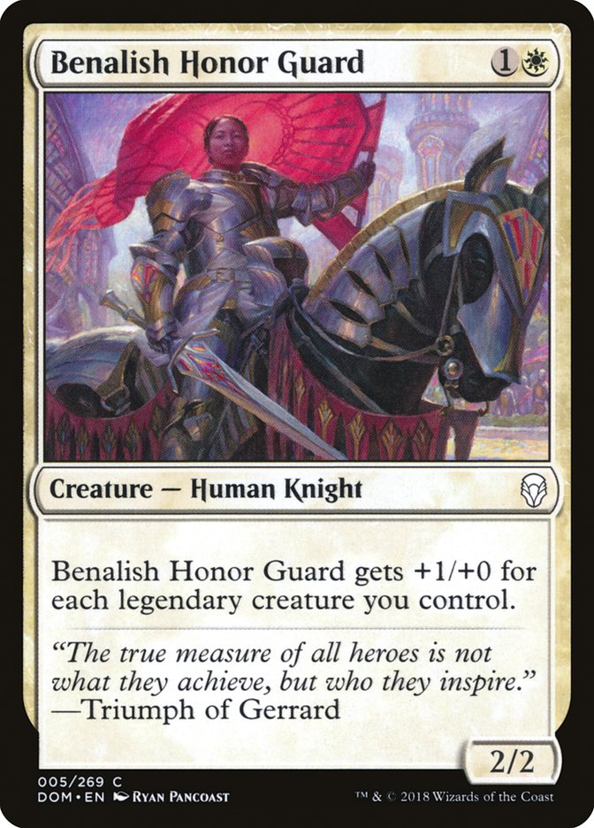 Benalish Honor Guard [Dominaria] | Dragon's Lair Comics and Fantasy Houston TX
