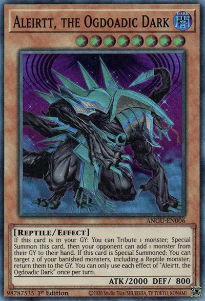 Aleirtt, the Ogdoadic Dark (Super Rare) [ANGU-EN006] Super Rare | Dragon's Lair Comics and Fantasy Houston TX