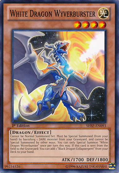 White Dragon Wyverburster [SHSP-EN093] Common | Dragon's Lair Comics and Fantasy Houston TX