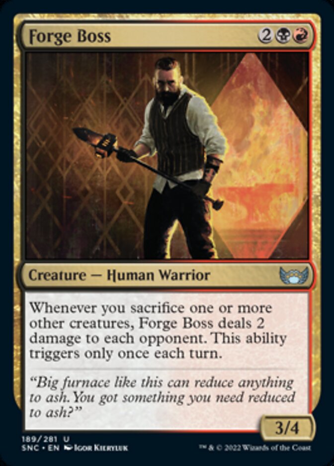 Forge Boss [Streets of New Capenna] | Dragon's Lair Comics and Fantasy Houston TX