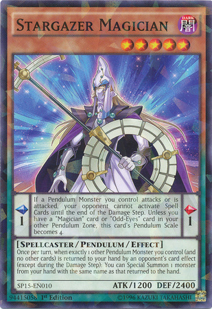 Stargazer Magician [SP15-EN010] Shatterfoil Rare | Dragon's Lair Comics and Fantasy Houston TX