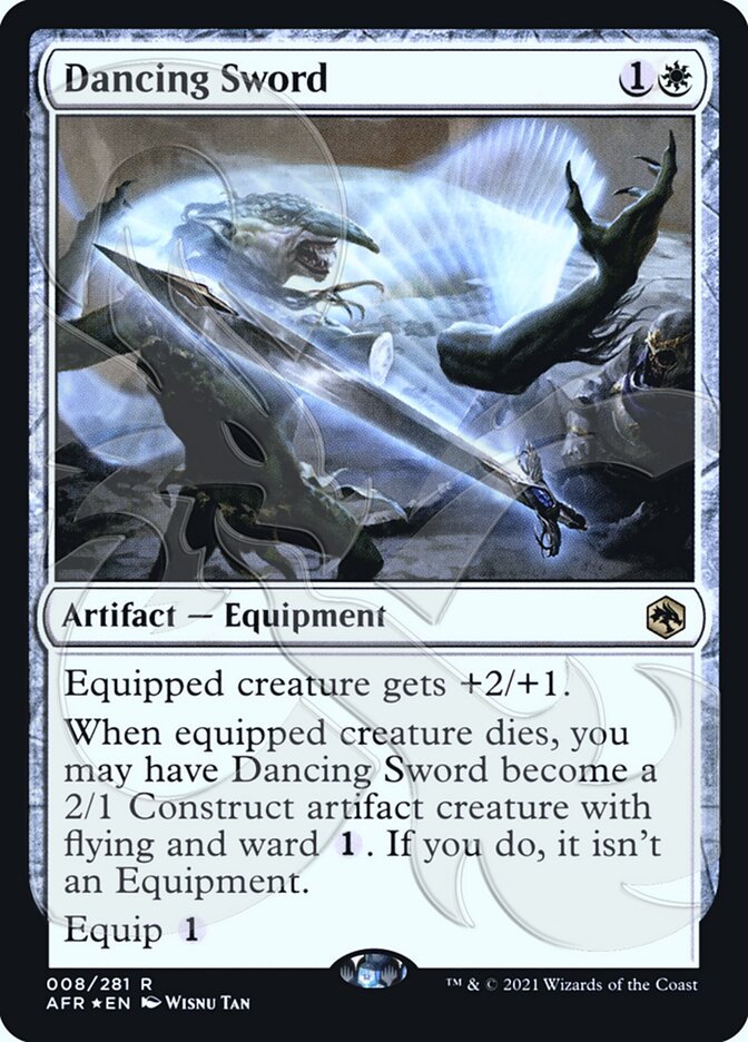 Dancing Sword (Ampersand Promo) [Dungeons & Dragons: Adventures in the Forgotten Realms Promos] | Dragon's Lair Comics and Fantasy Houston TX