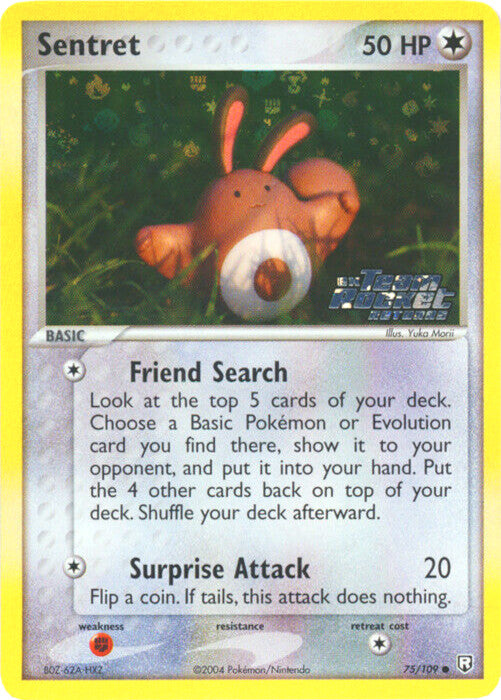 Sentret (75/109) (Stamped) [EX: Team Rocket Returns] | Dragon's Lair Comics and Fantasy Houston TX