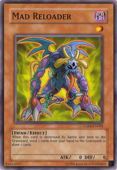 Mad Reloader (GX Tag Force 2) [GX04-EN001] Super Rare | Odin's Lair