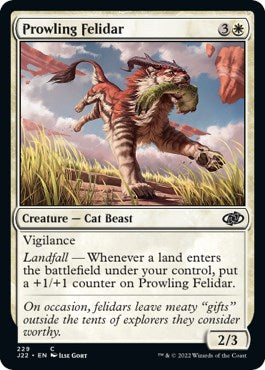 Prowling Felidar [Jumpstart 2022] | Dragon's Lair Comics and Fantasy Houston TX