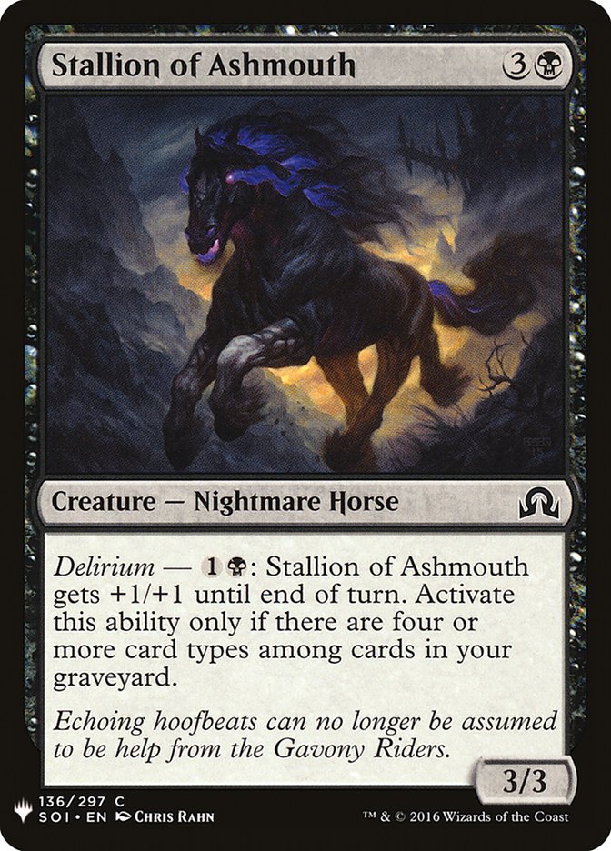Stallion of Ashmouth [Mystery Booster] | Dragon's Lair Comics and Fantasy Houston TX