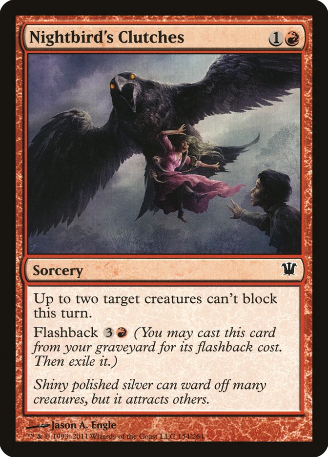 Nightbird's Clutches [Innistrad] | Dragon's Lair Comics and Fantasy Houston TX